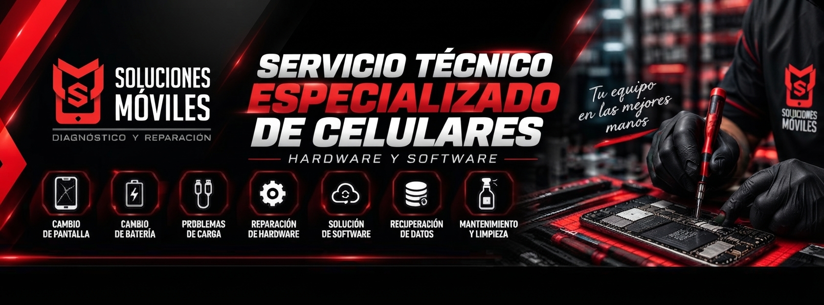 Soluciones Móviles - Servicio técnico especializado de celulares
